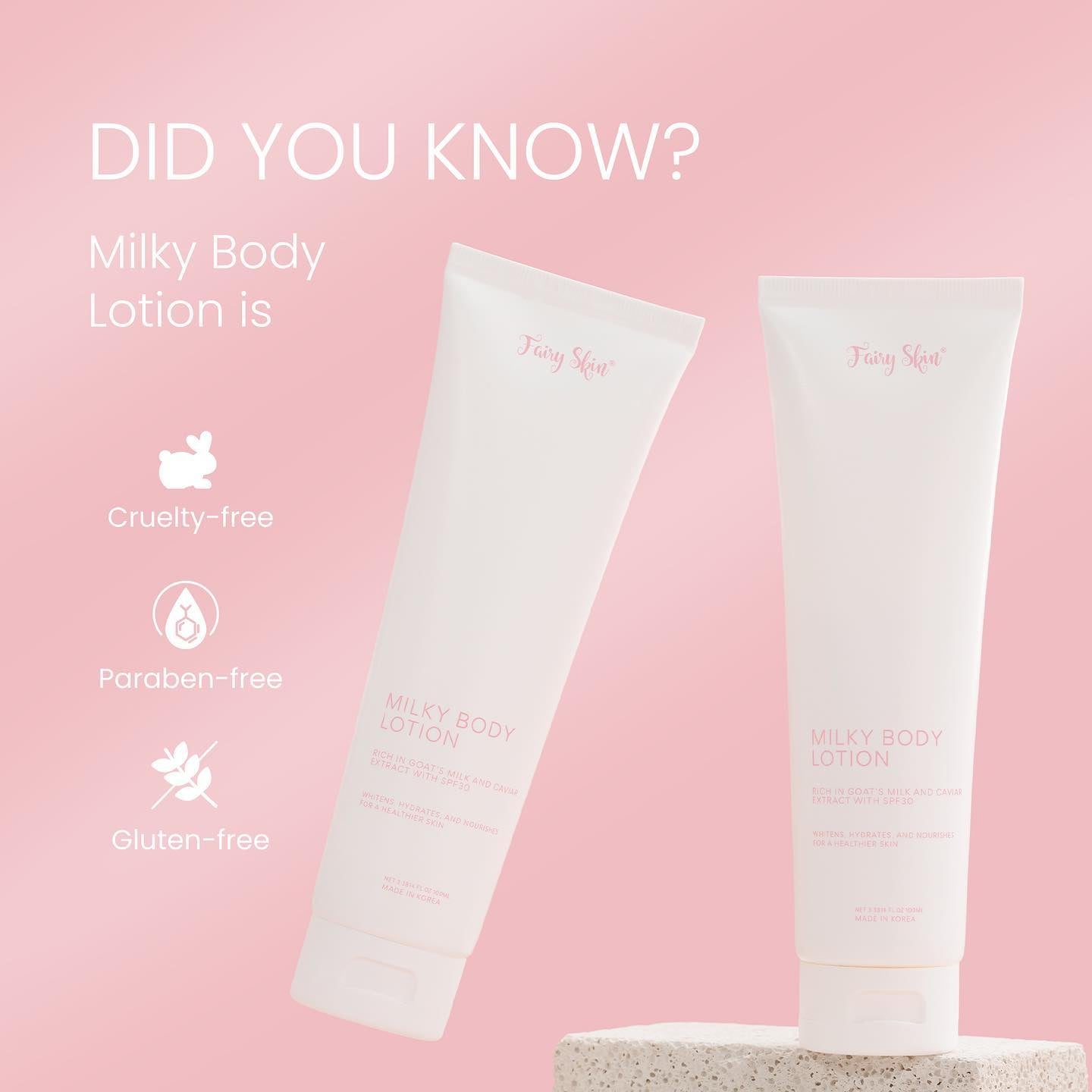 Milky Body Lotion - FAIRY SKIN