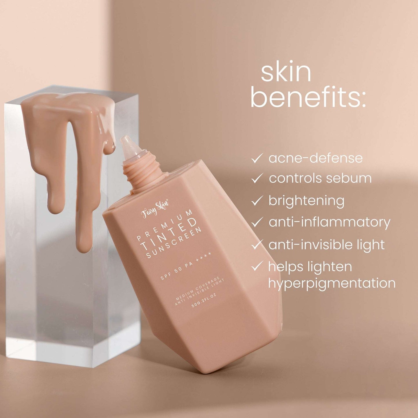 Premium Tinted Sunscreen - FAIRY SKIN
