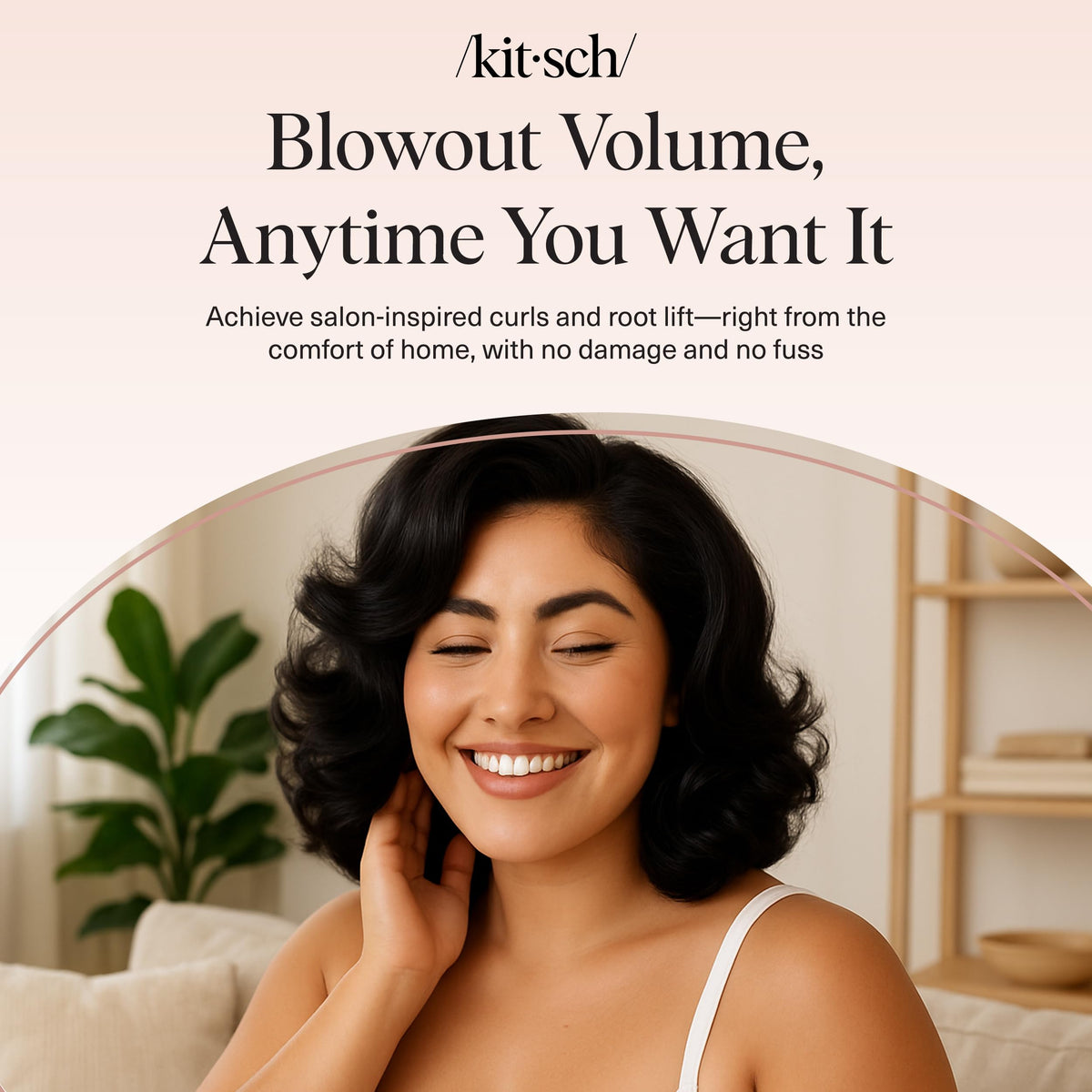 Kitsch Ceramic Thermal Self-Grip Hair Rollers — 8-Pack