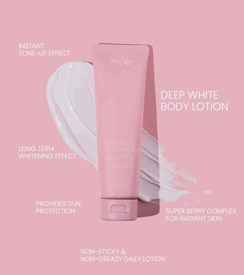 Deep White Body Lotion - FAIRY SKIN