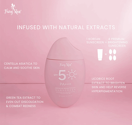 Premium Brightening Sunscreen - FAIRY SKIN