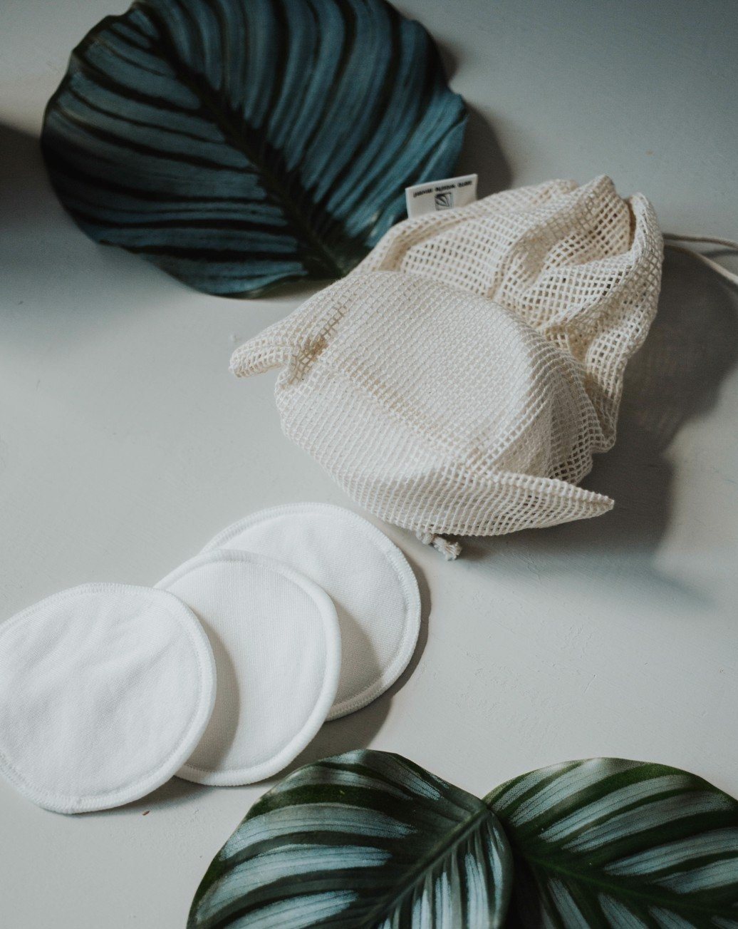 12 Reusable Makeup Remover Pads + Wash Bag