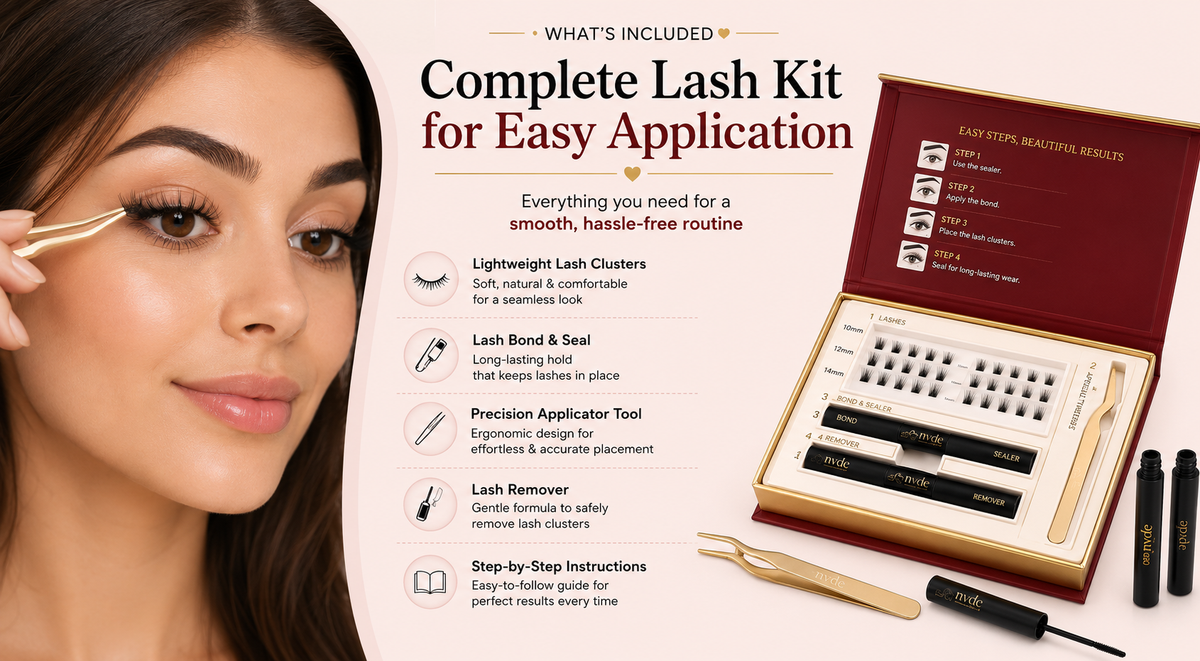 NVDC Beauty Natural DIY Lash Extensions Kit
