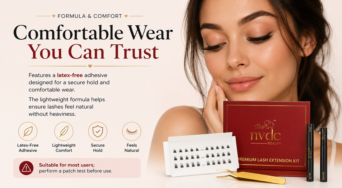 NVDC Beauty Natural DIY Lash Extensions Kit