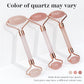 BAIMEI Rose Quartz Face Roller & Gua Sha Set