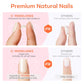 Modelones Nude French Tip Press-On Nails — 32-Piece Kit