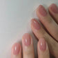 CurvLife Honey Peach Soft Gel Press-On Nails — 30-Piece Kit