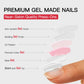 CurvLife Honey Peach Soft Gel Press-On Nails — 30-Piece Kit