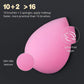 BEAKEY Makeup Brush Set + 2 Blending Sponges