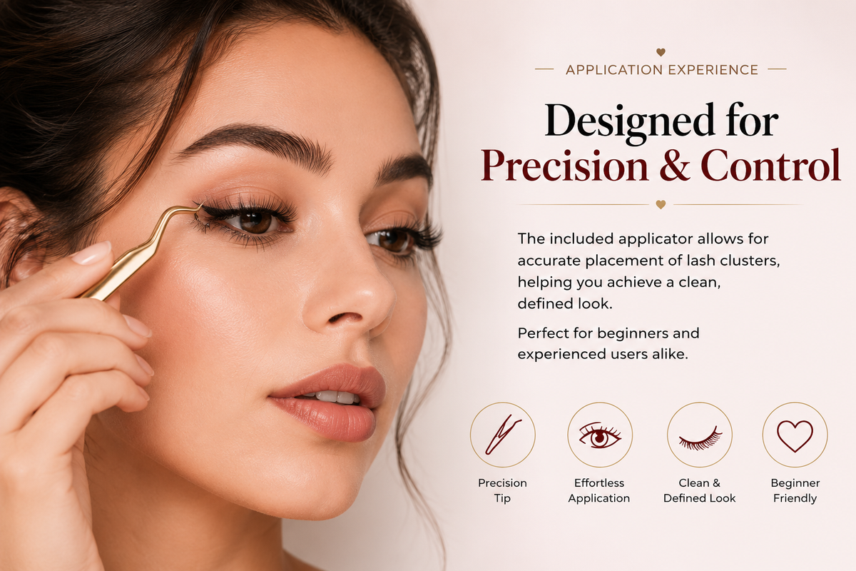 NVDC Beauty Natural DIY Lash Extensions Kit