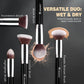 BEAKEY Makeup Brush Set + 2 Blending Sponges
