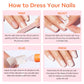 Modelones Nude French Tip Press-On Nails — 32-Piece Kit