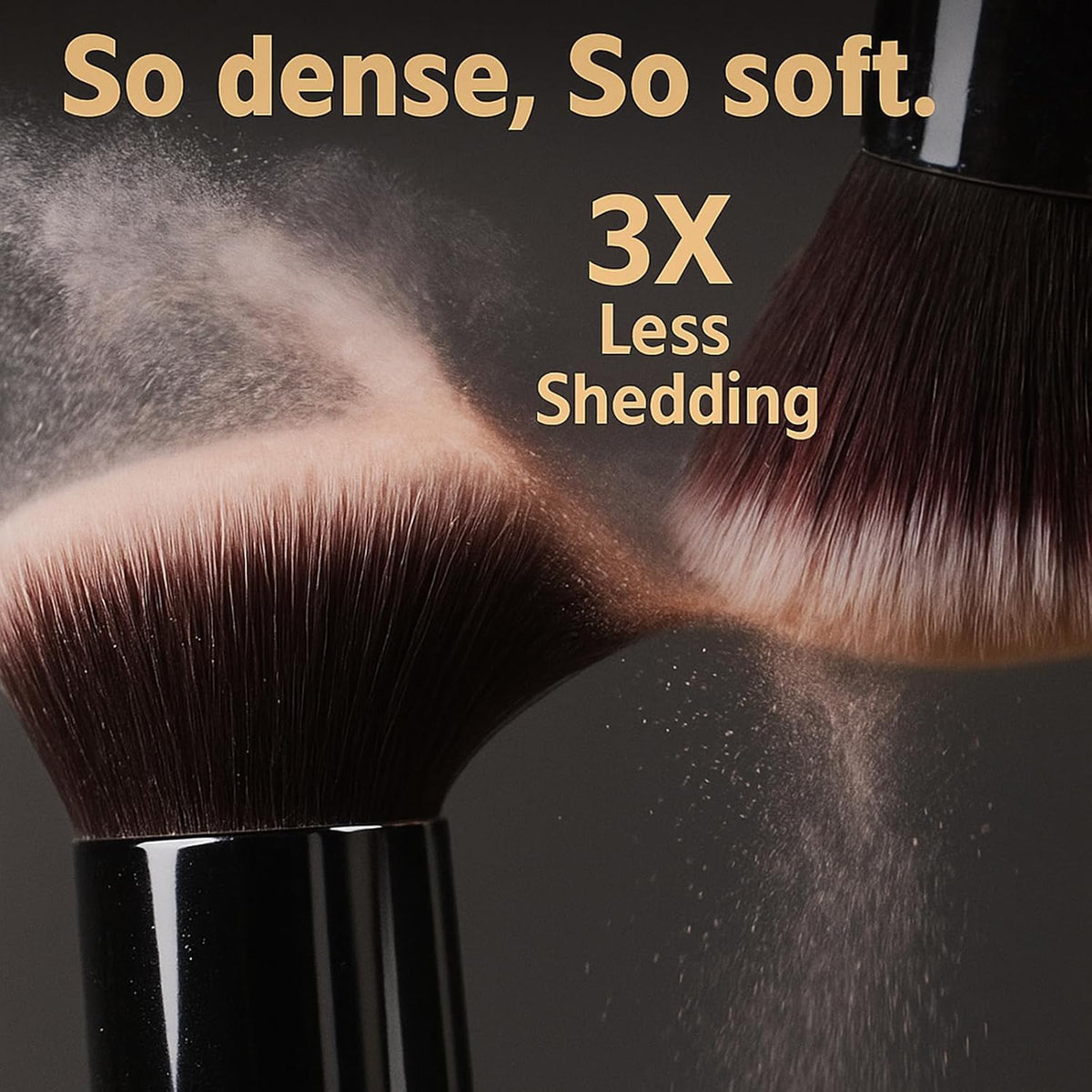 BEAKEY Makeup Brush Set + 2 Blending Sponges