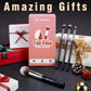 BEAKEY Makeup Brush Set + 2 Blending Sponges