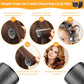 Qinzave Self-Grip Hair Roller & Clip Set — 3 Sizes