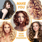 Qinzave Self-Grip Hair Roller & Clip Set — 3 Sizes