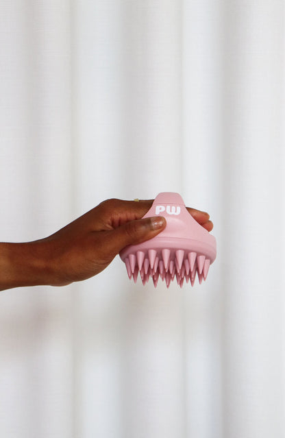 Silicone Scalp Massager — Pink or White