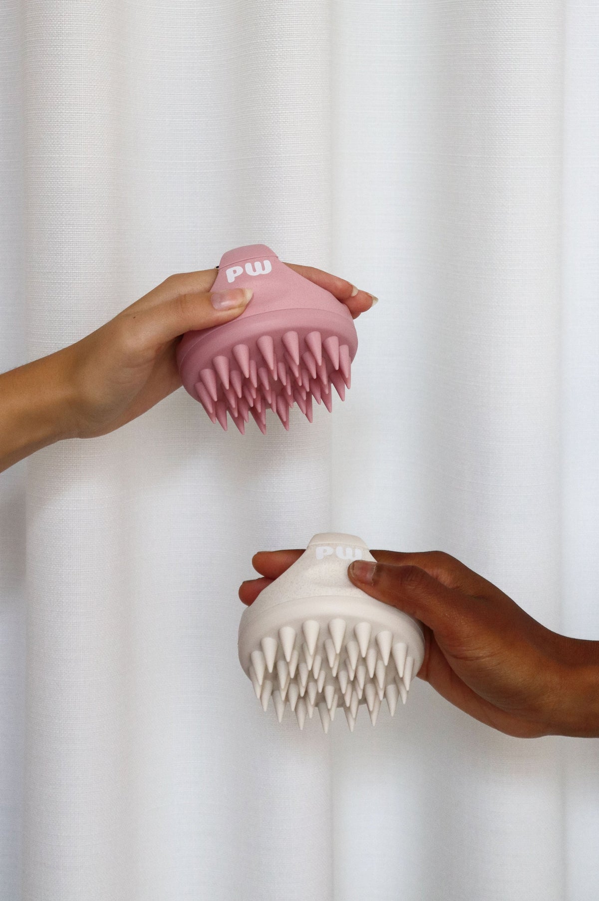 Silicone Scalp Massager — Pink or White